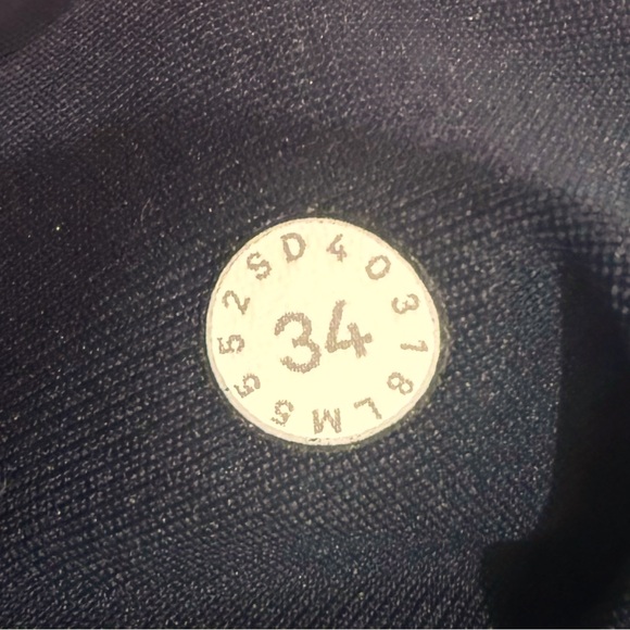 Lululemon ABC Pant Slim 34" warpstreme true navy reflective cuffs anti wrinkle - Picture 14 of 16